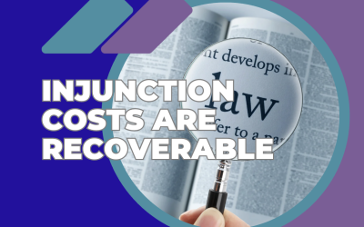 Injunction Costs Are Recoverable