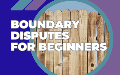 Boundary Disputes for Beginners